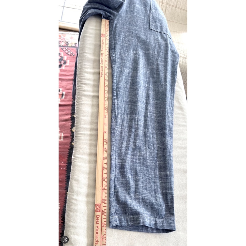 NOOWORKS Chambray Cotton Overalls Jumpsuit - S - Picture 13 of 13